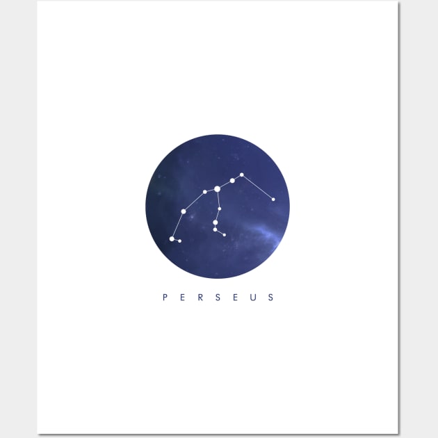 Perseus Constellation Wall Art by clothespin